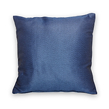 Outdoor Blue Plain Scatter Cushion from Roseland