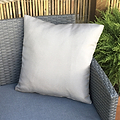 Outdoor Grey Plain Scatter Cushion