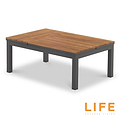 LIFE Soho Lounge Set with Teak Lift Up Coffee Table