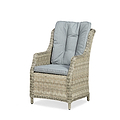 Wentworth 2 Seat Highback Rattan Garden Bistro Set Highback Chair