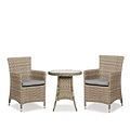 Wentworth 2 Seat Rattan Garden Bistro Set from Roseland Home Furniture