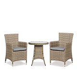 Wentworth 2 Seat Rattan Garden Bistro Set from Roseland Home Furniture