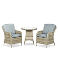 Wentworth 2 Seat Deluxe Rattan Garden Bistro Set from Roseland Home Furniture