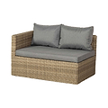 Wentworth Rattan Garden Lounge Dining Set with Adjustable Table 2 Seater Sofa