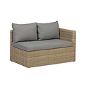 Wentworth Rattan Garden Lounge Dining Set with Adjustable Table 2 Seater Sofa