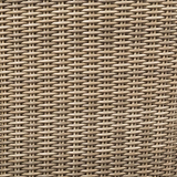 Wentworth 10 Seater Rattan Cube Garden Dining Set rattan wave close up