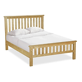Lanner Oak 5ft King Size Bed Frame from Roseland Furniture