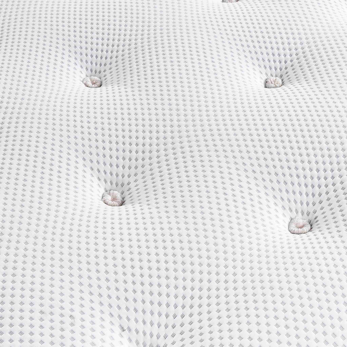 close up of the Roseland Sleep Victoria Pocket Mattress fabric