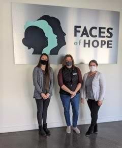 Staff at Face of Hope Domestic Violence Victim Center