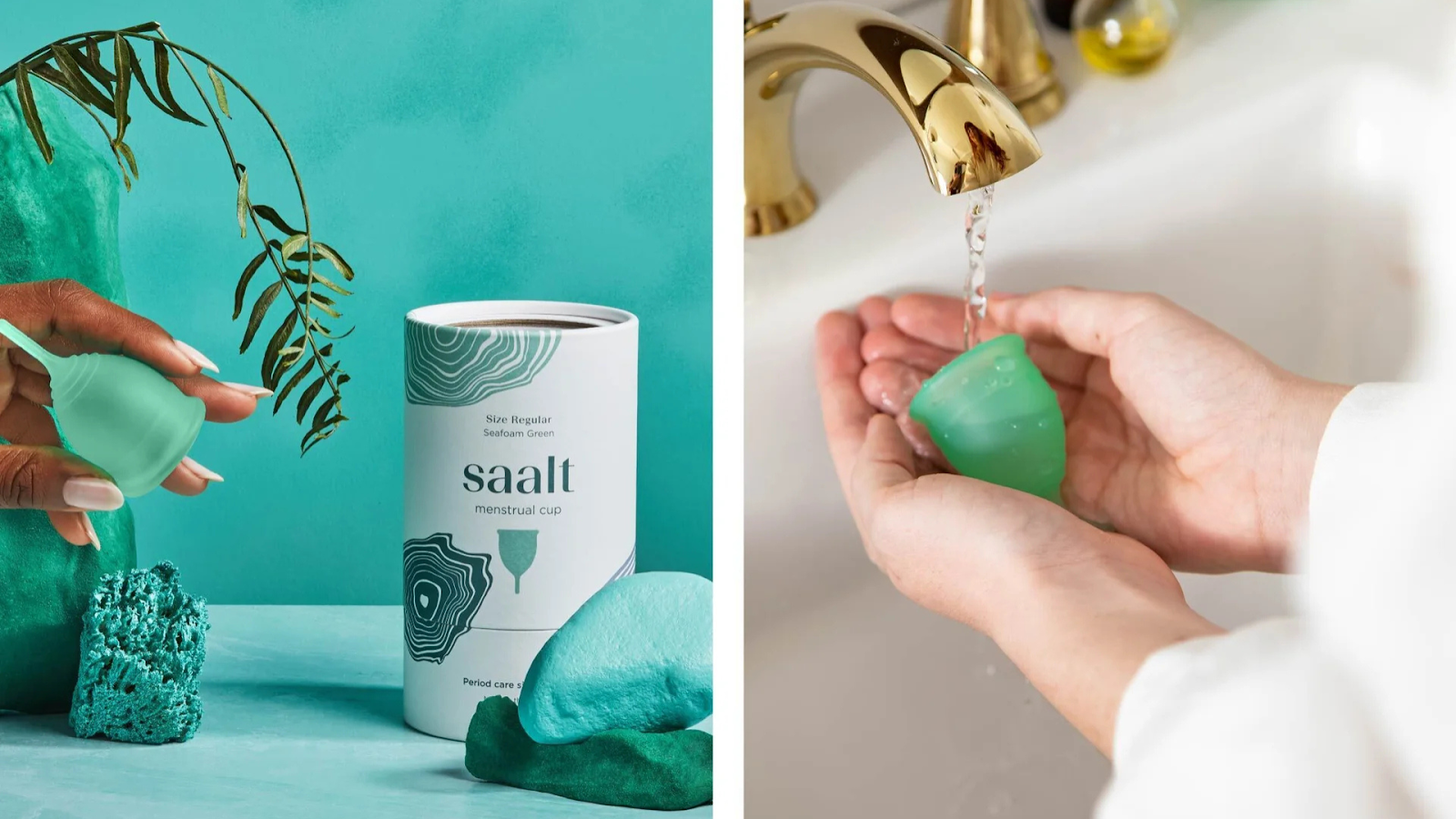 Dale a tu cuerpo el cuidado que se merece con las copas menstruales reutilizables Saalt
