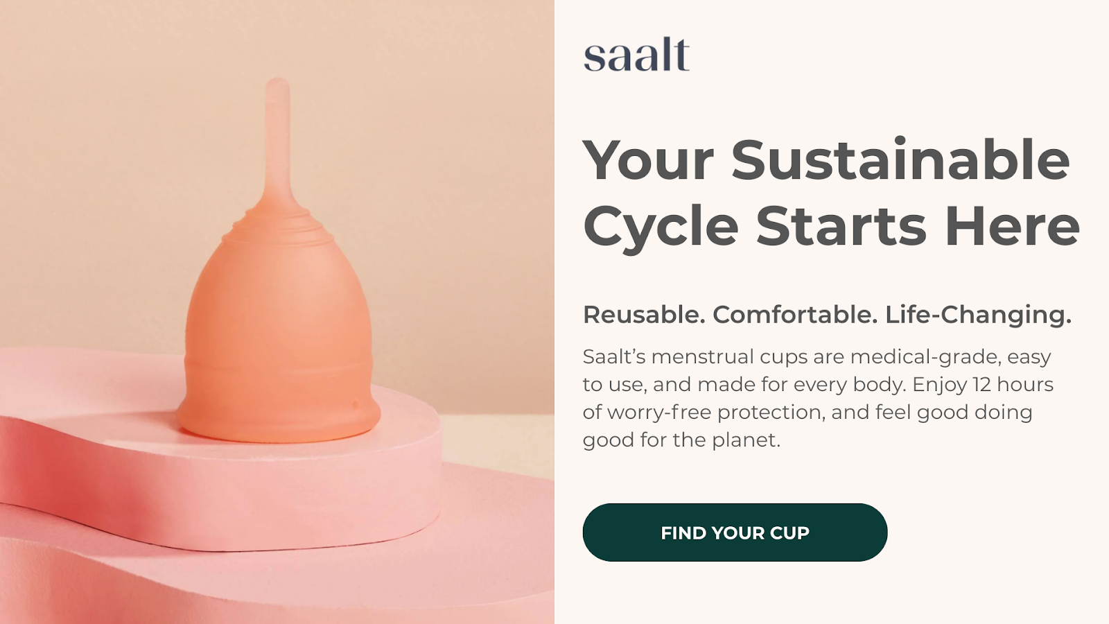 Copa menstrual Saalt Soft