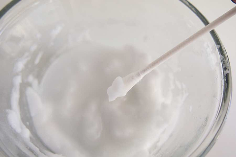 wet baking soda