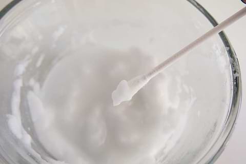 wet baking soda