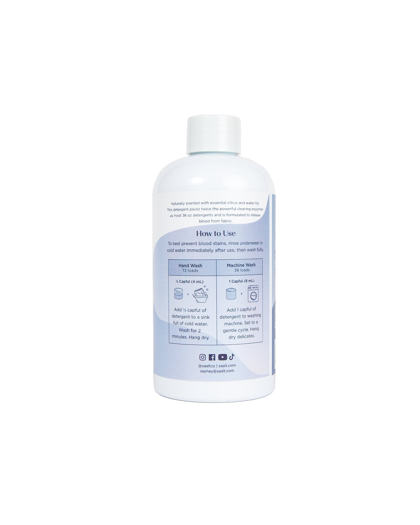 Saalt Period Underwear Detergent