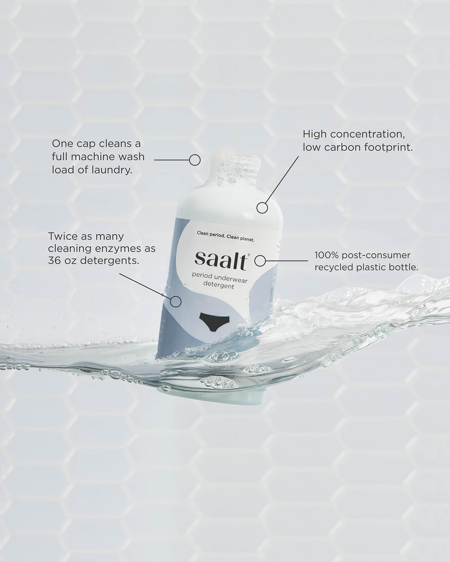 Saalt Period Underwear Detergent
