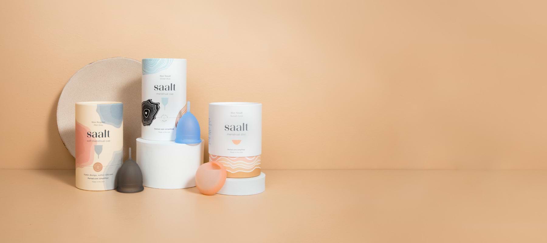 Saalt Soft Menstrual Cup, Menstrual Cup and Menstrual Disc