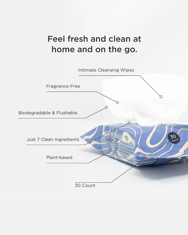 Saalt Intimate Cleansing Wipes