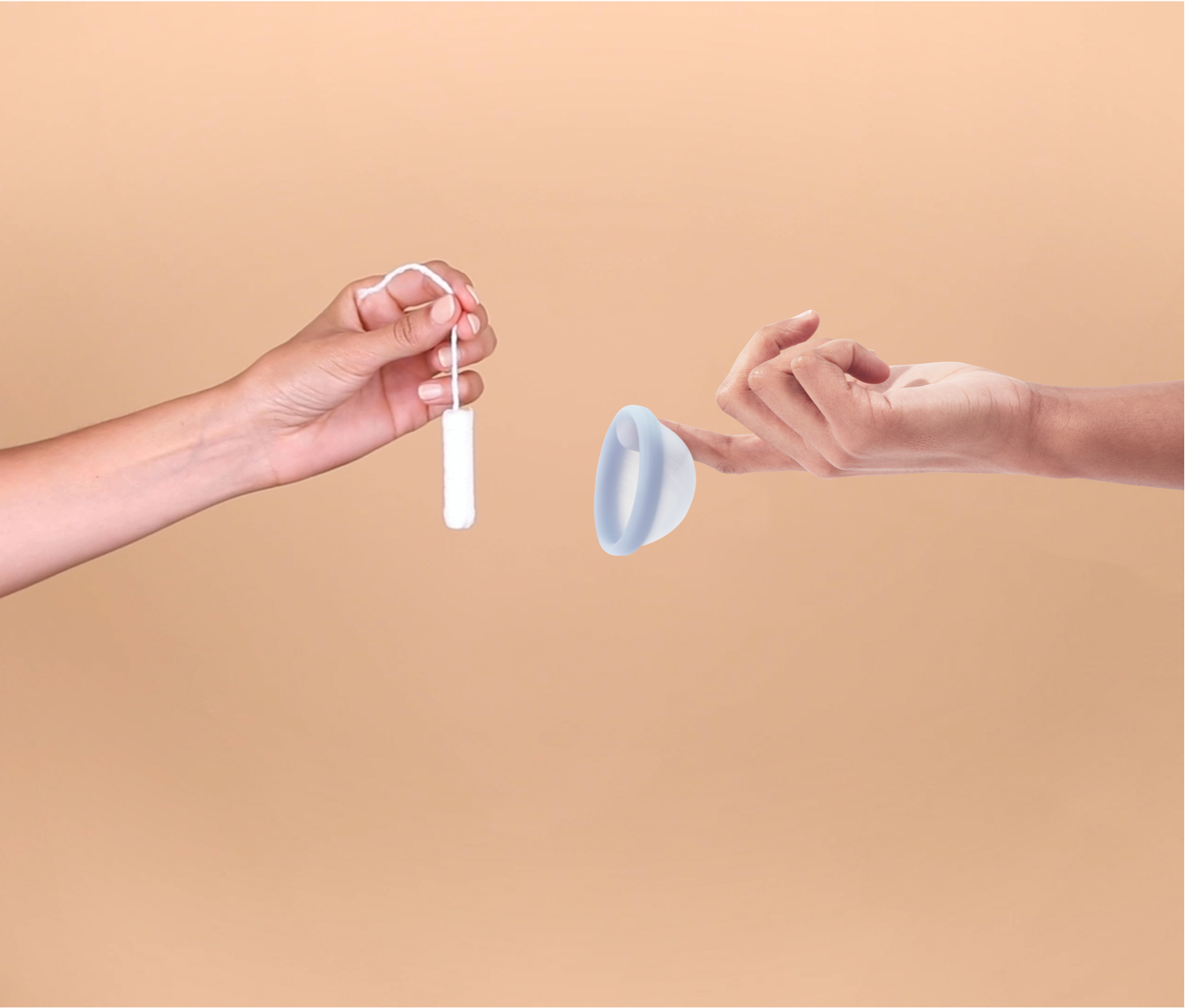 Little Disc Big Impact. Saalt Cup comparison versus tampon