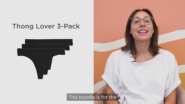 Thong Lovers 3-Pack