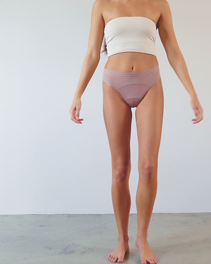 Leakproof Mesh Thong