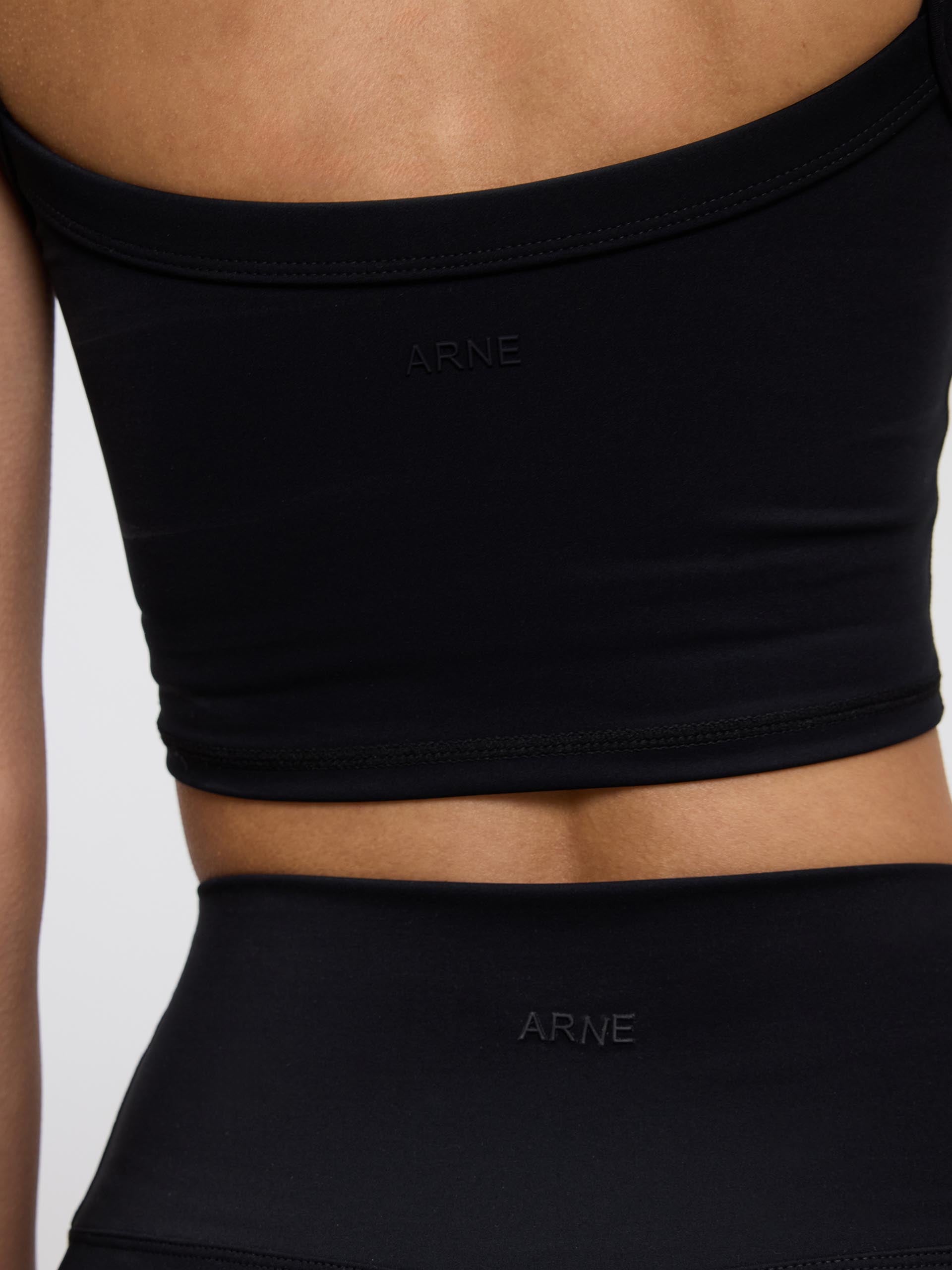 Womens Active Sports Bra in Black