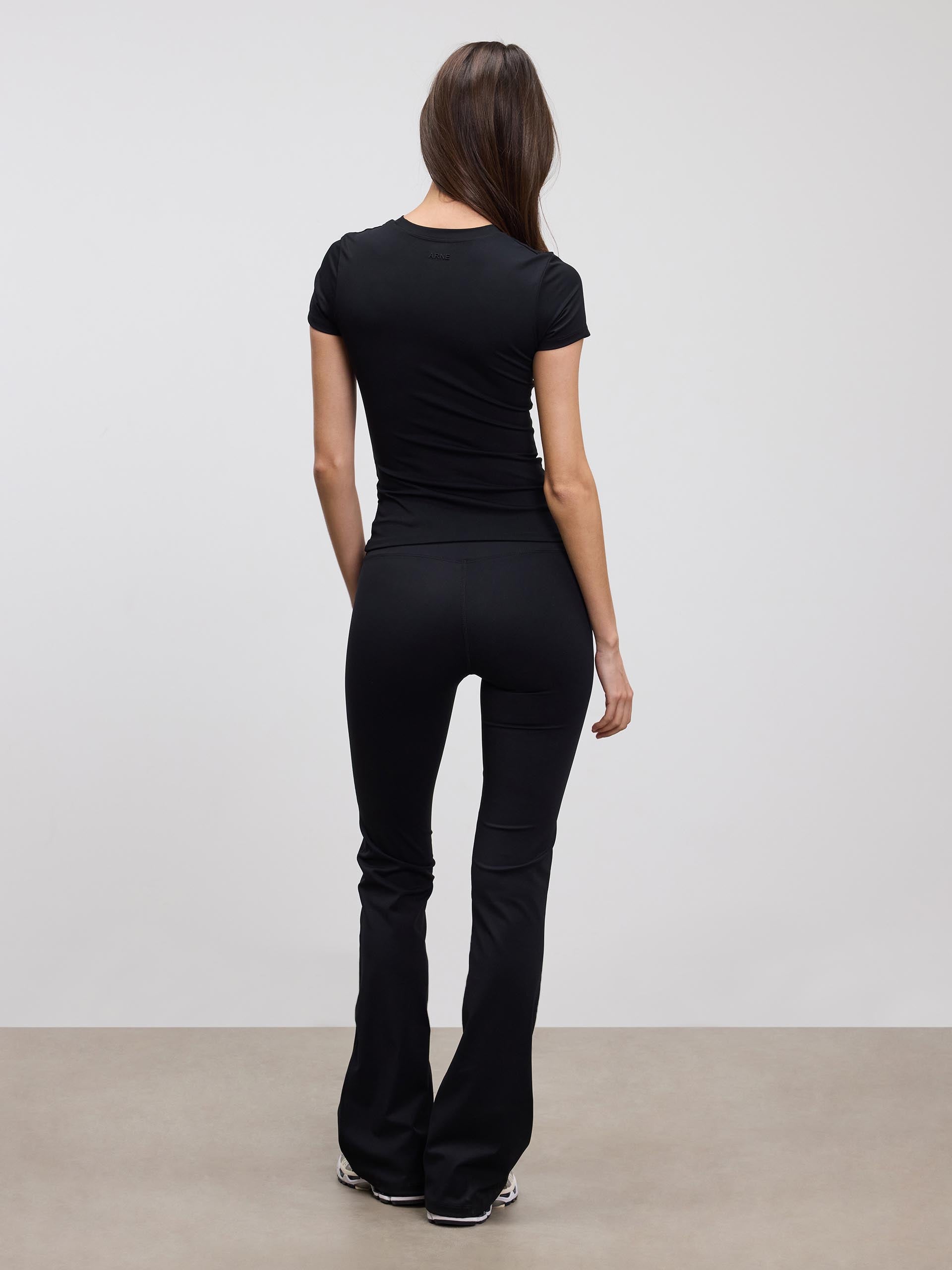 Womens Active T-Shirt in Black