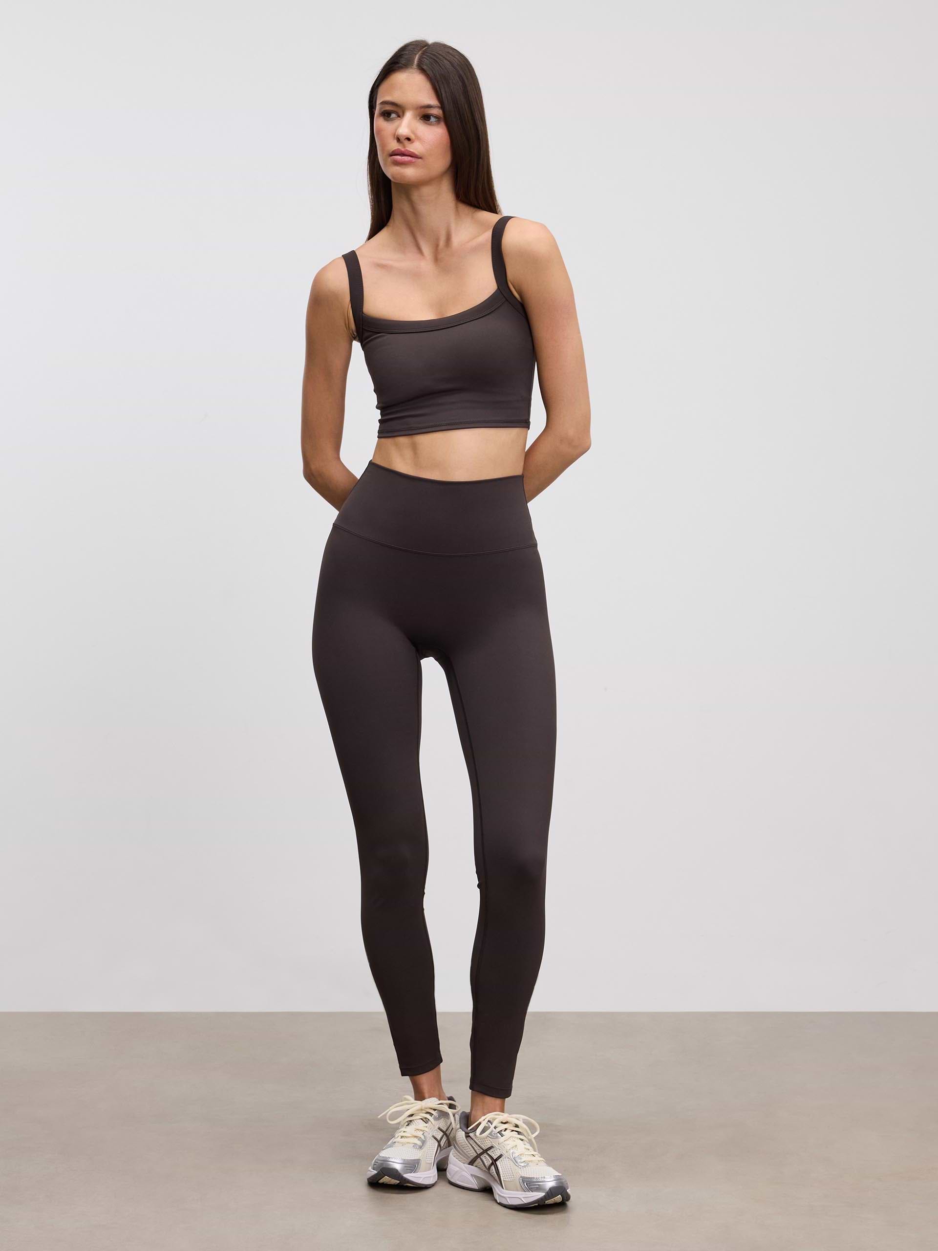 Womens Active Legging in Brown