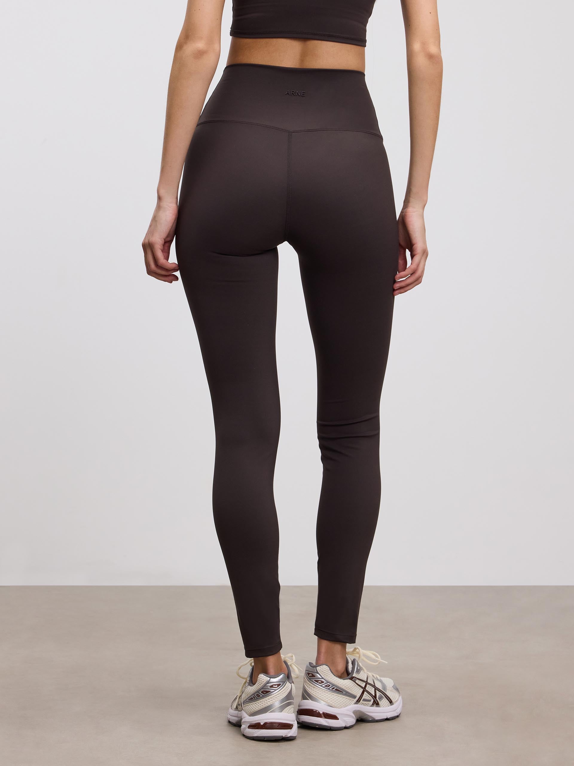 Womens Active Legging in Brown