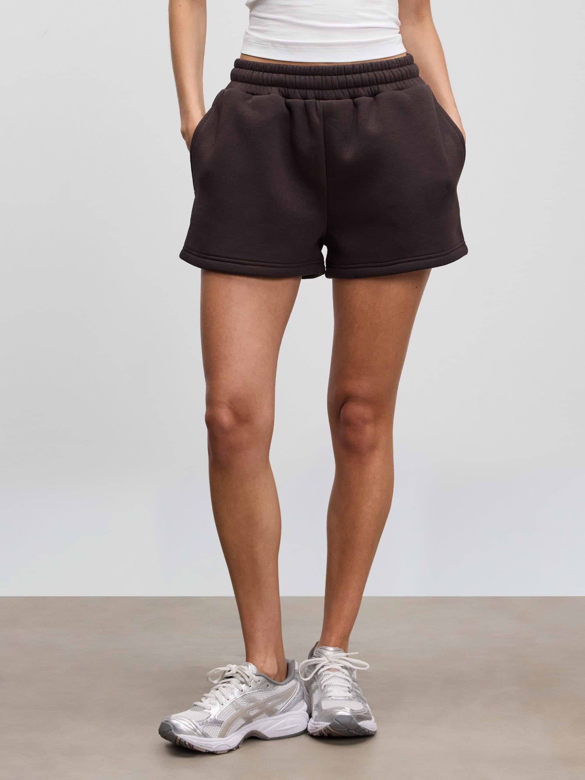 Womens Neoprene Short in Brown