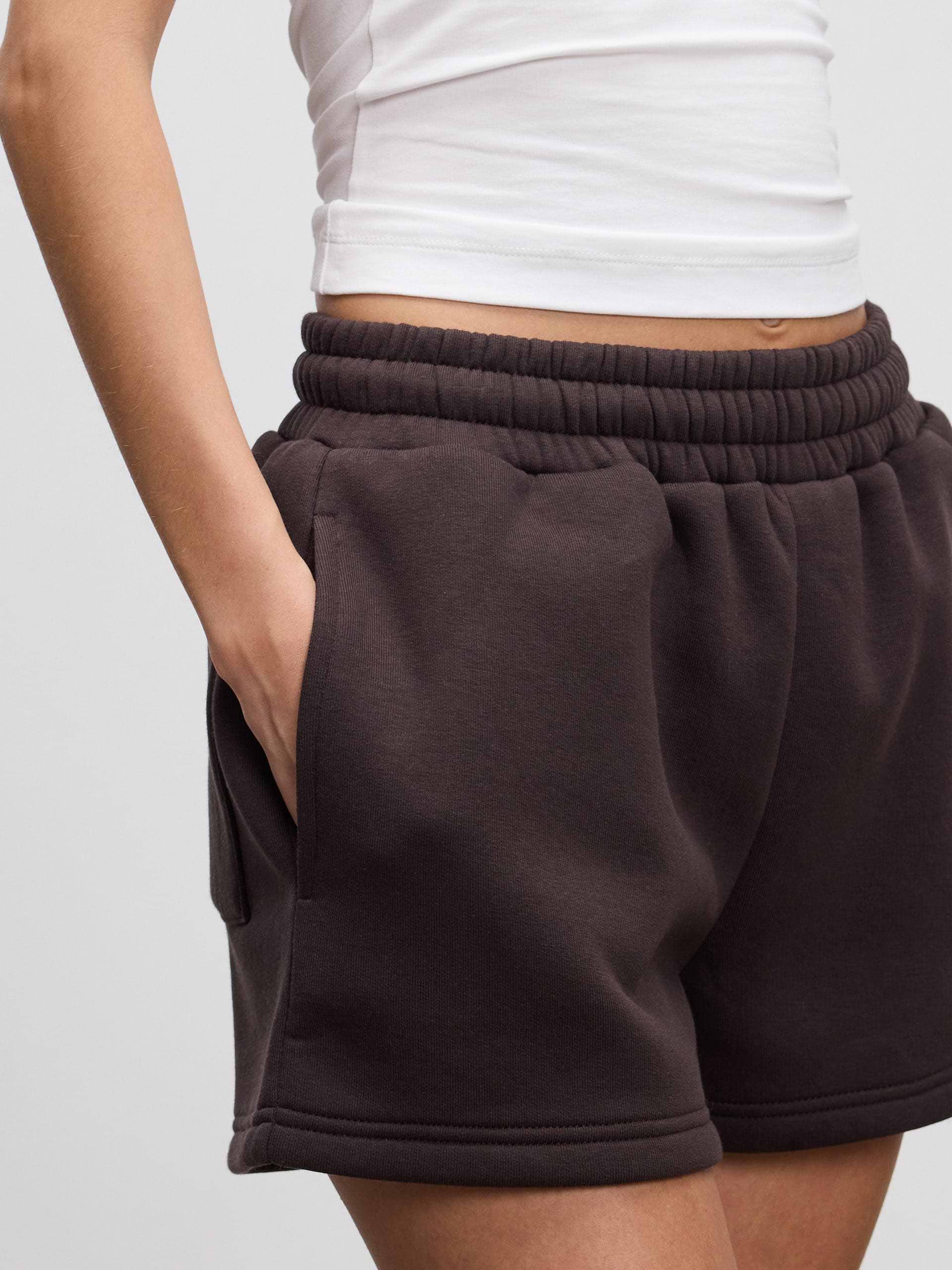 Womens Neoprene Short in Brown