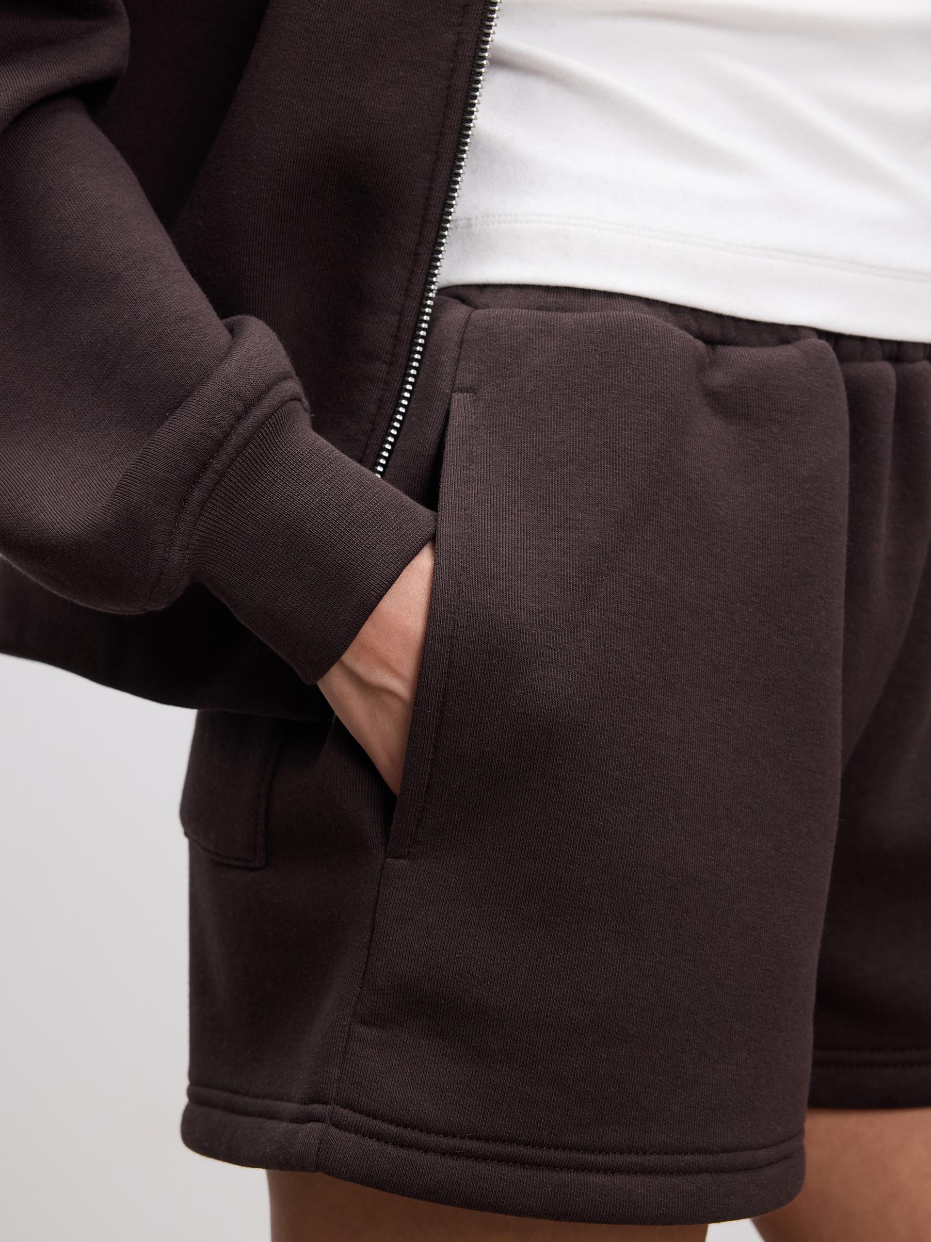 Womens Neoprene Short in Brown