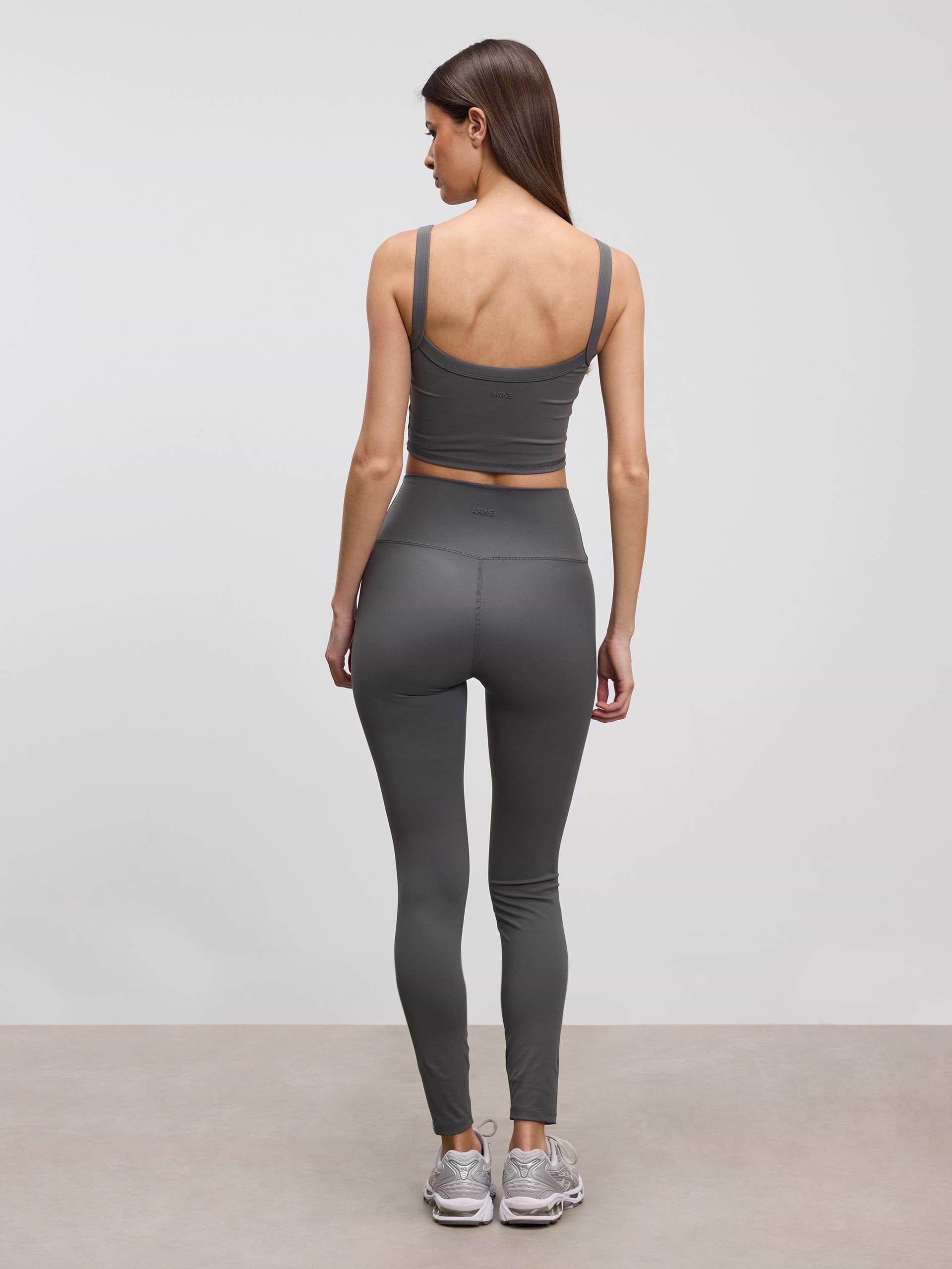 Womens Active Sports Bra in Grey