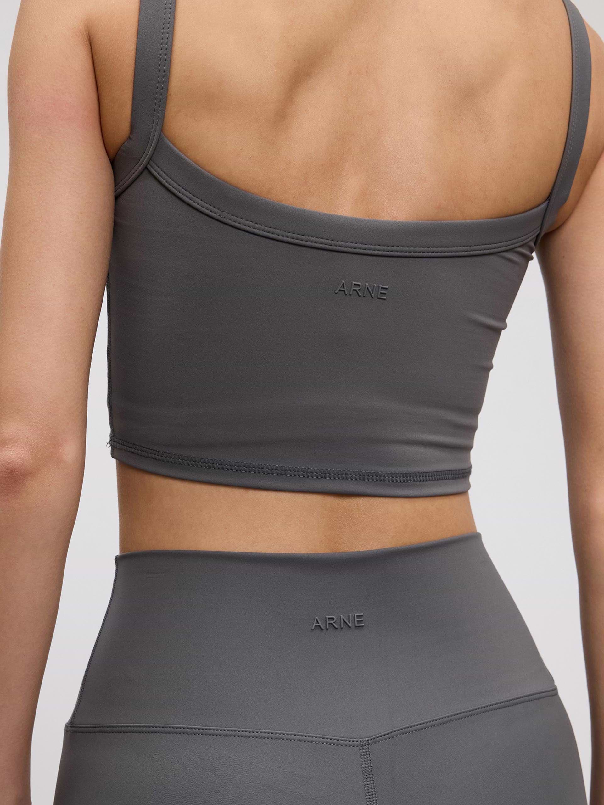Womens Active Sports Bra in Grey
