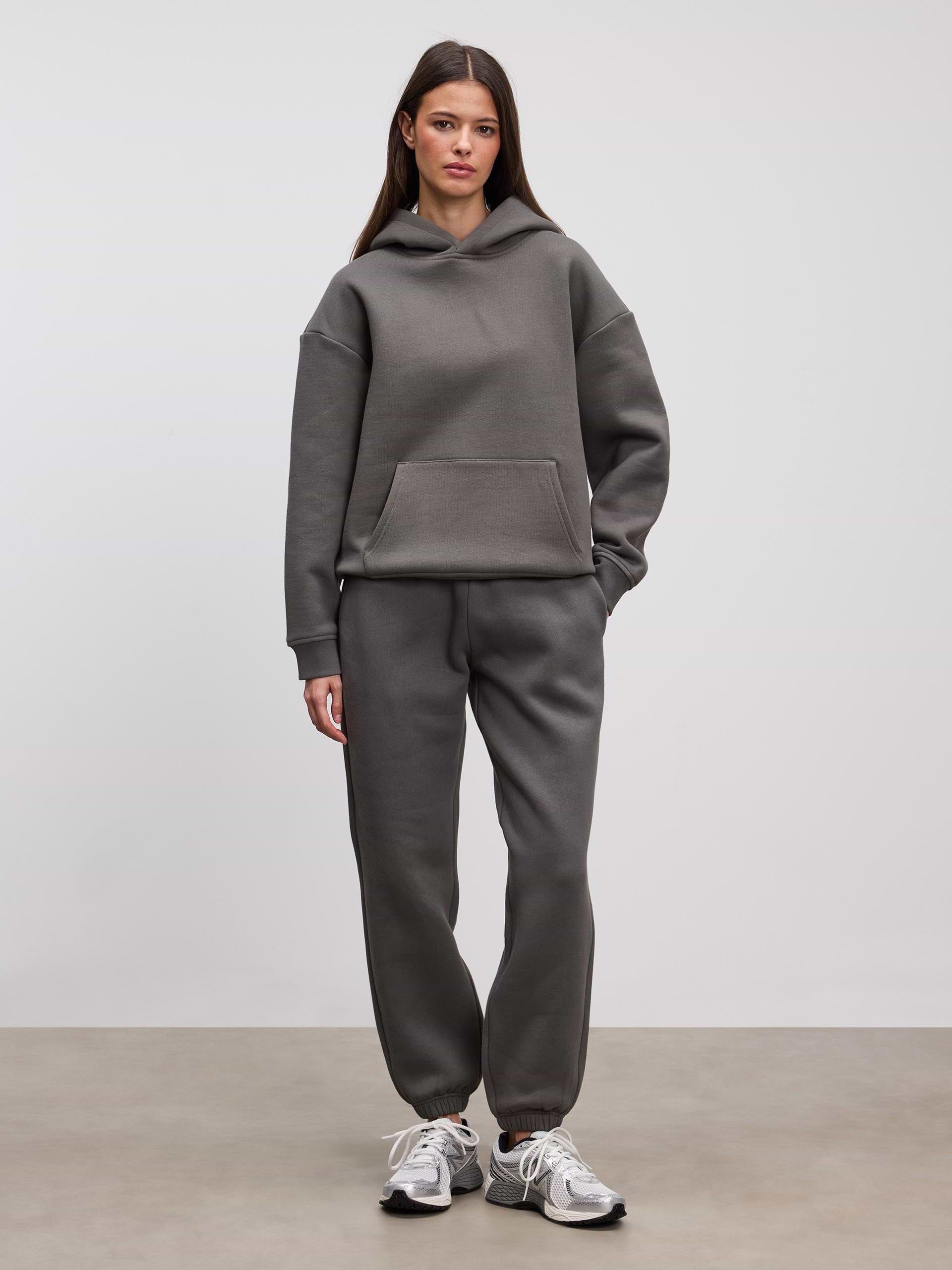 Womens Relaxed Hoodie in Grey