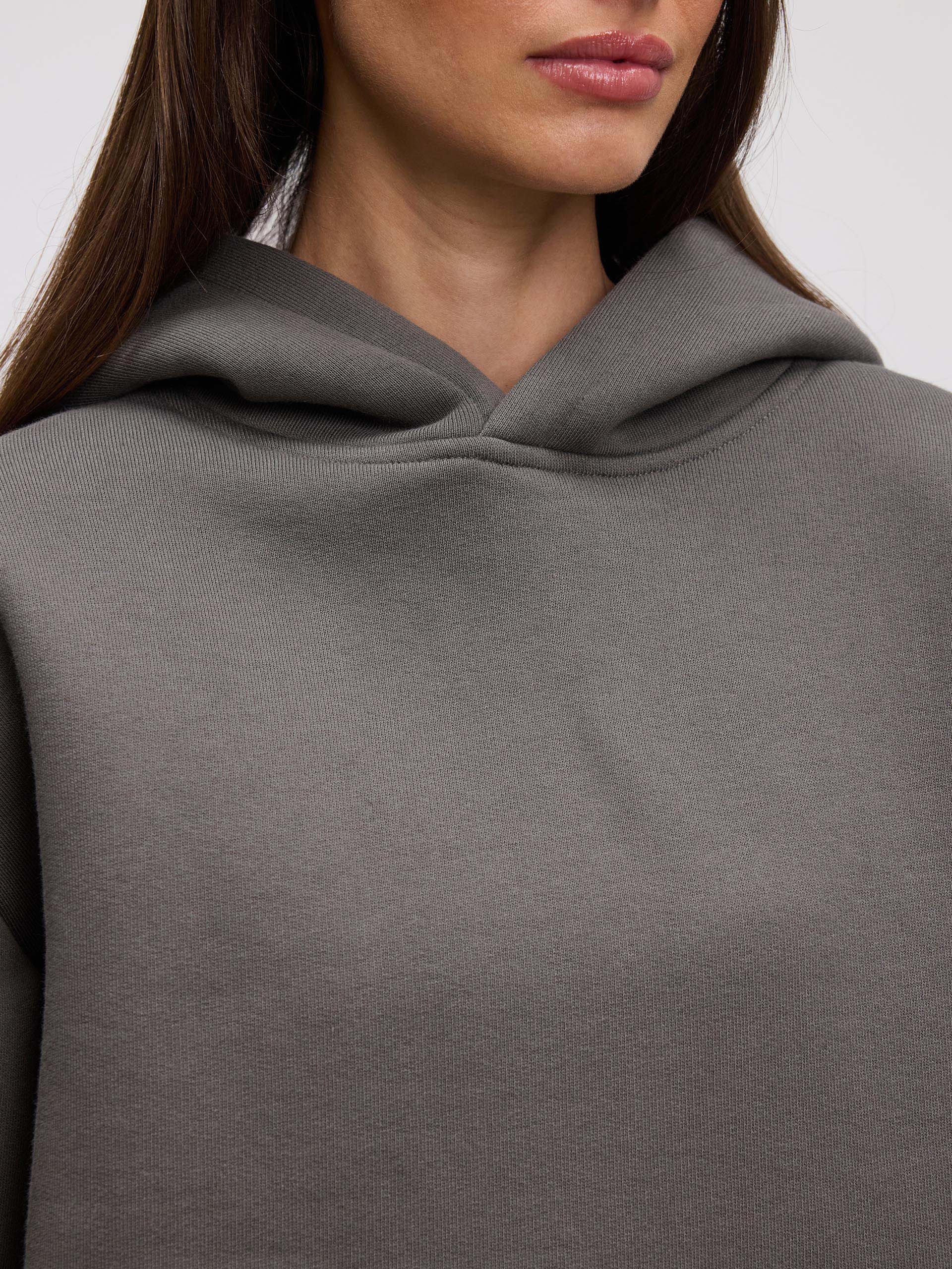 Womens Relaxed Hoodie in Grey