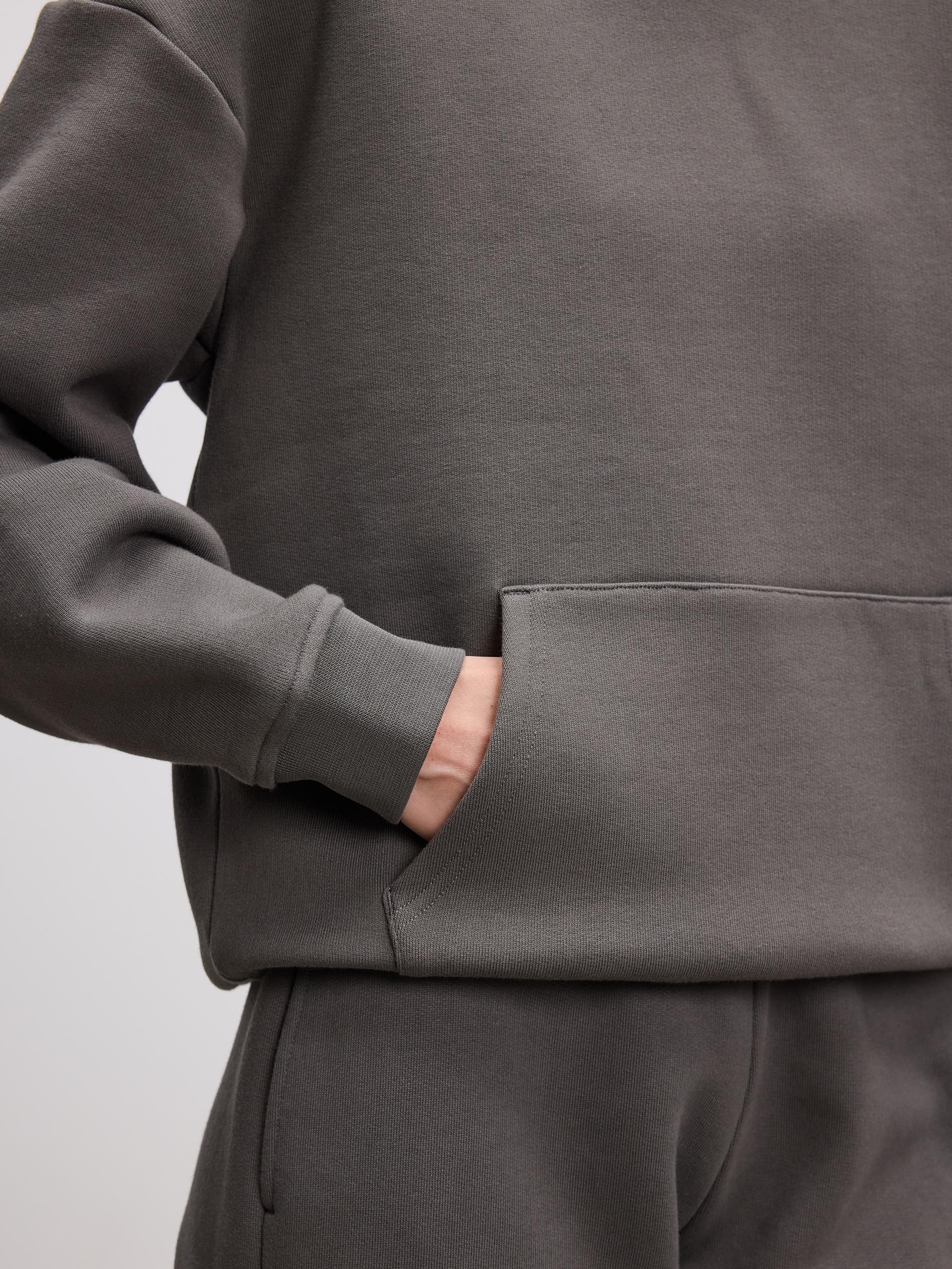 Womens Relaxed Hoodie in Grey