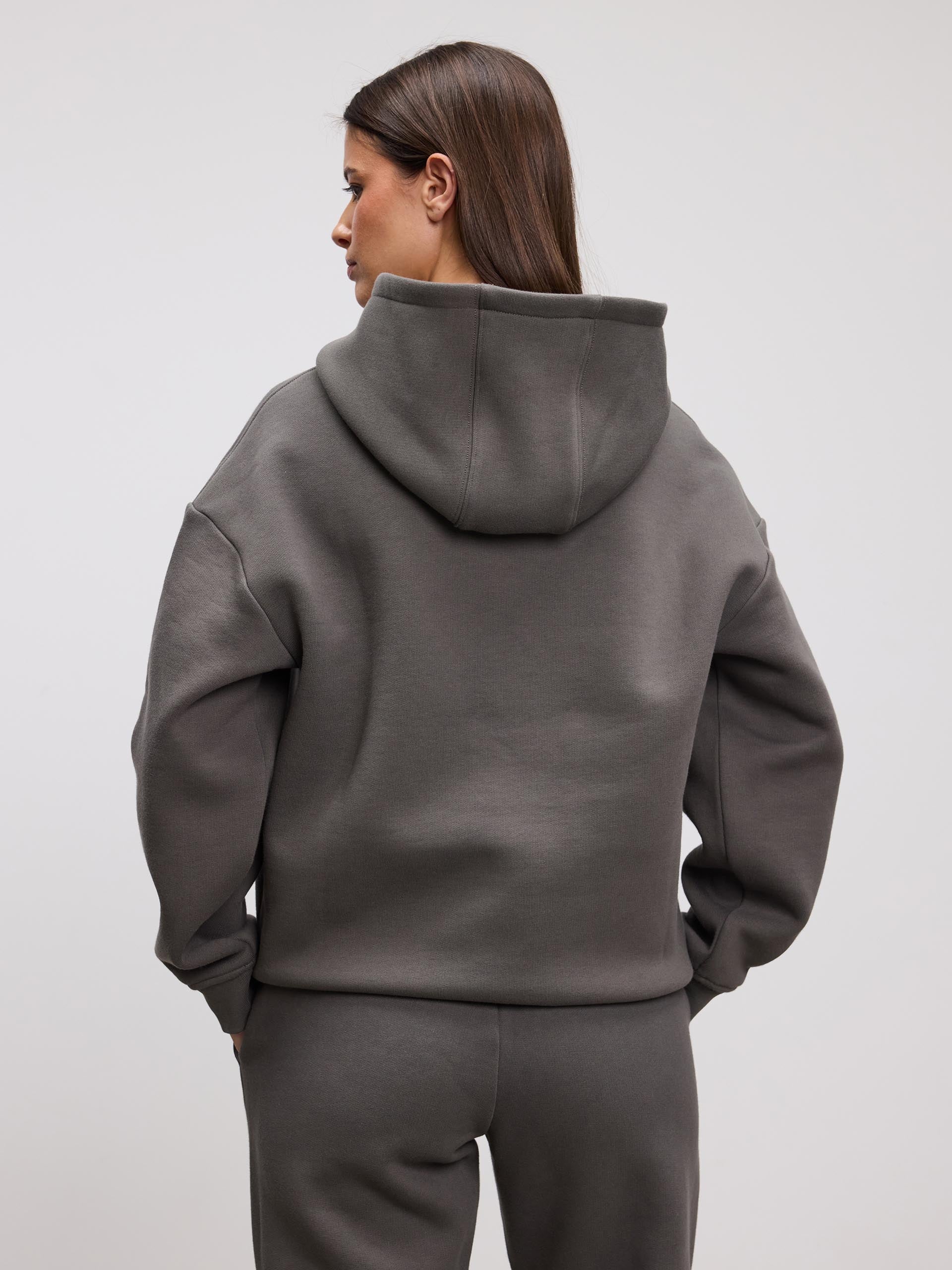 Womens Relaxed Hoodie in Grey
