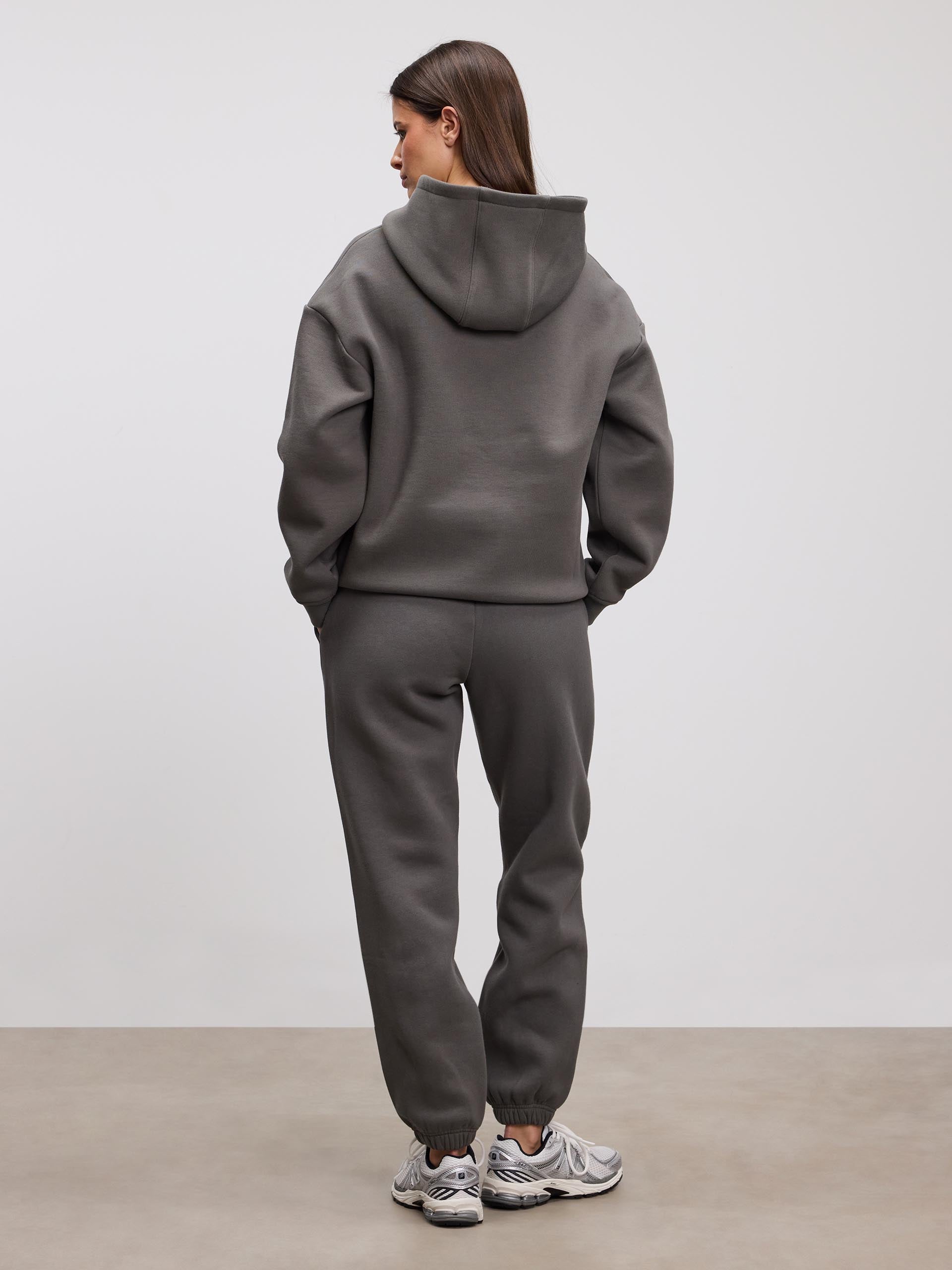 Womens Relaxed Hoodie in Grey