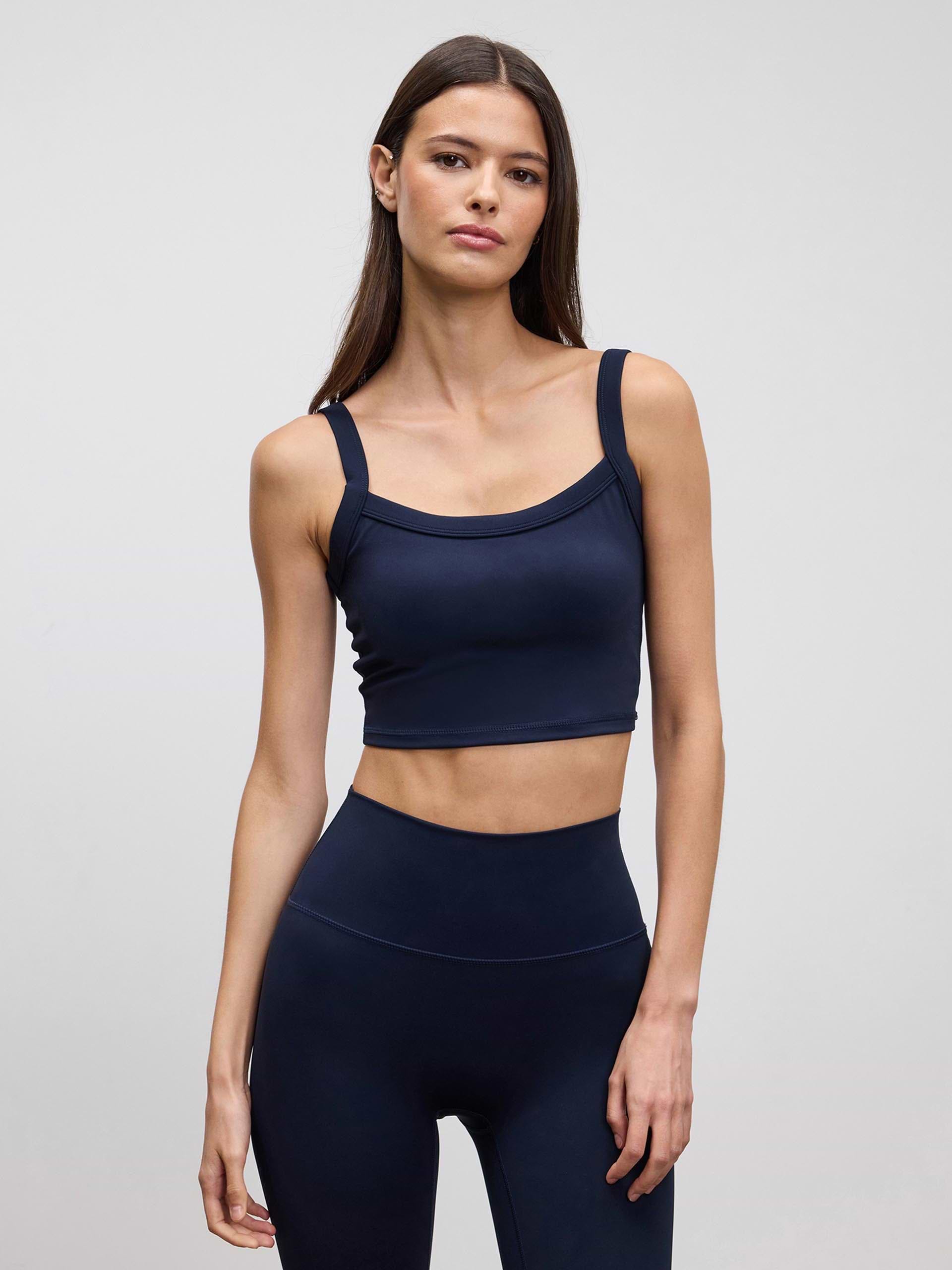 Womens Active Sports Bra in Navy