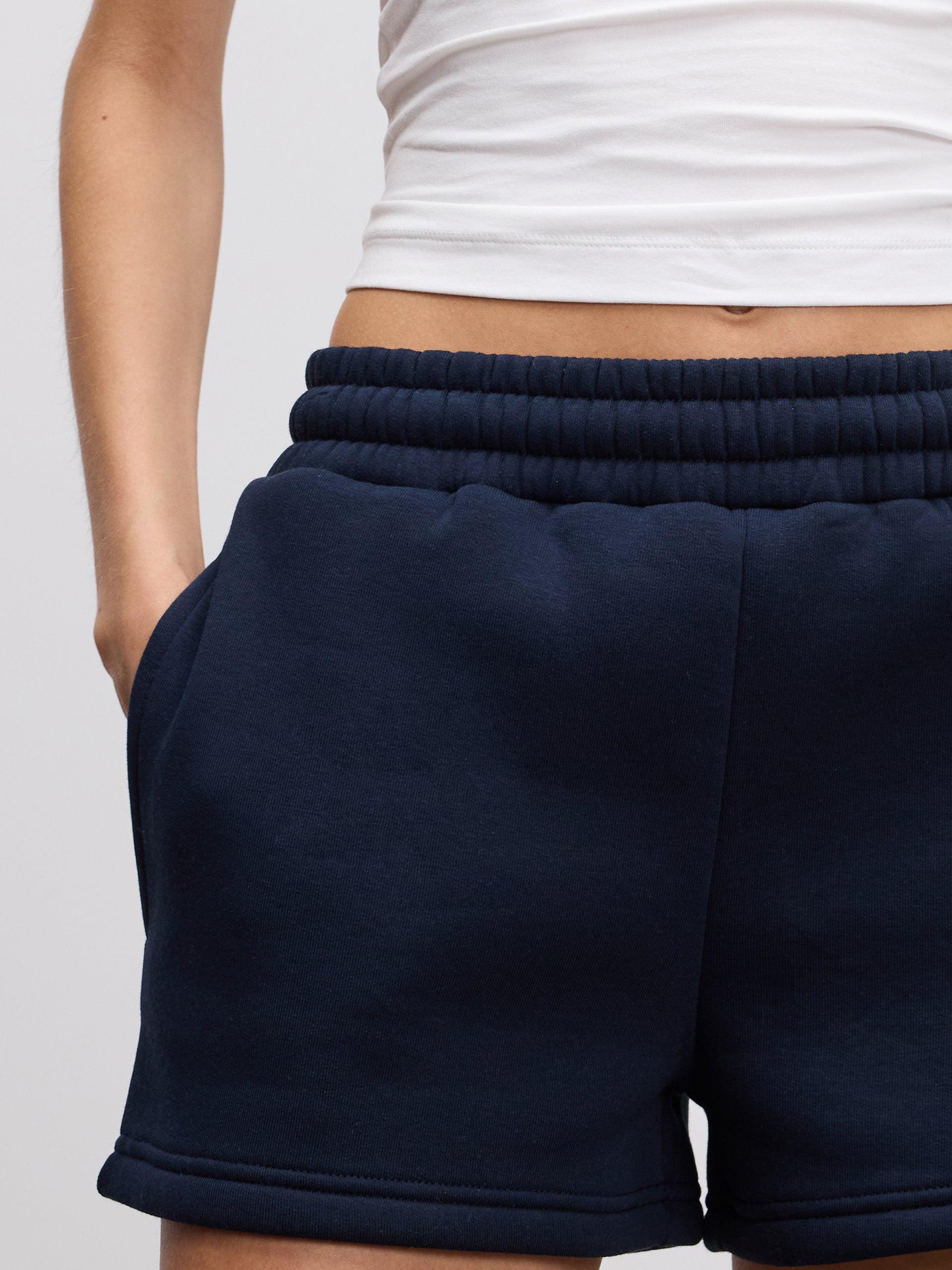 Womens Neoprene Short in Navy