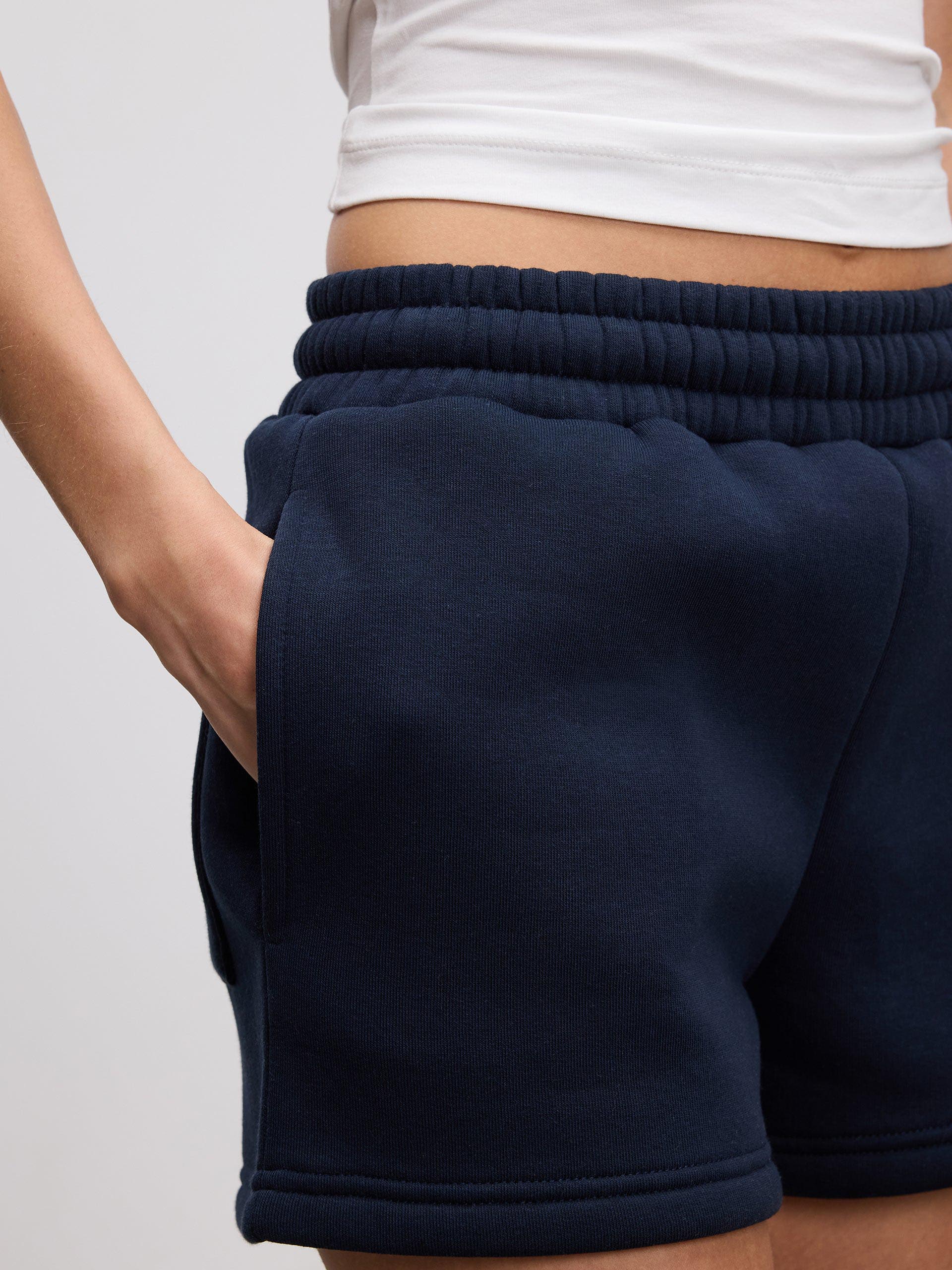 Womens Neoprene Short in Navy