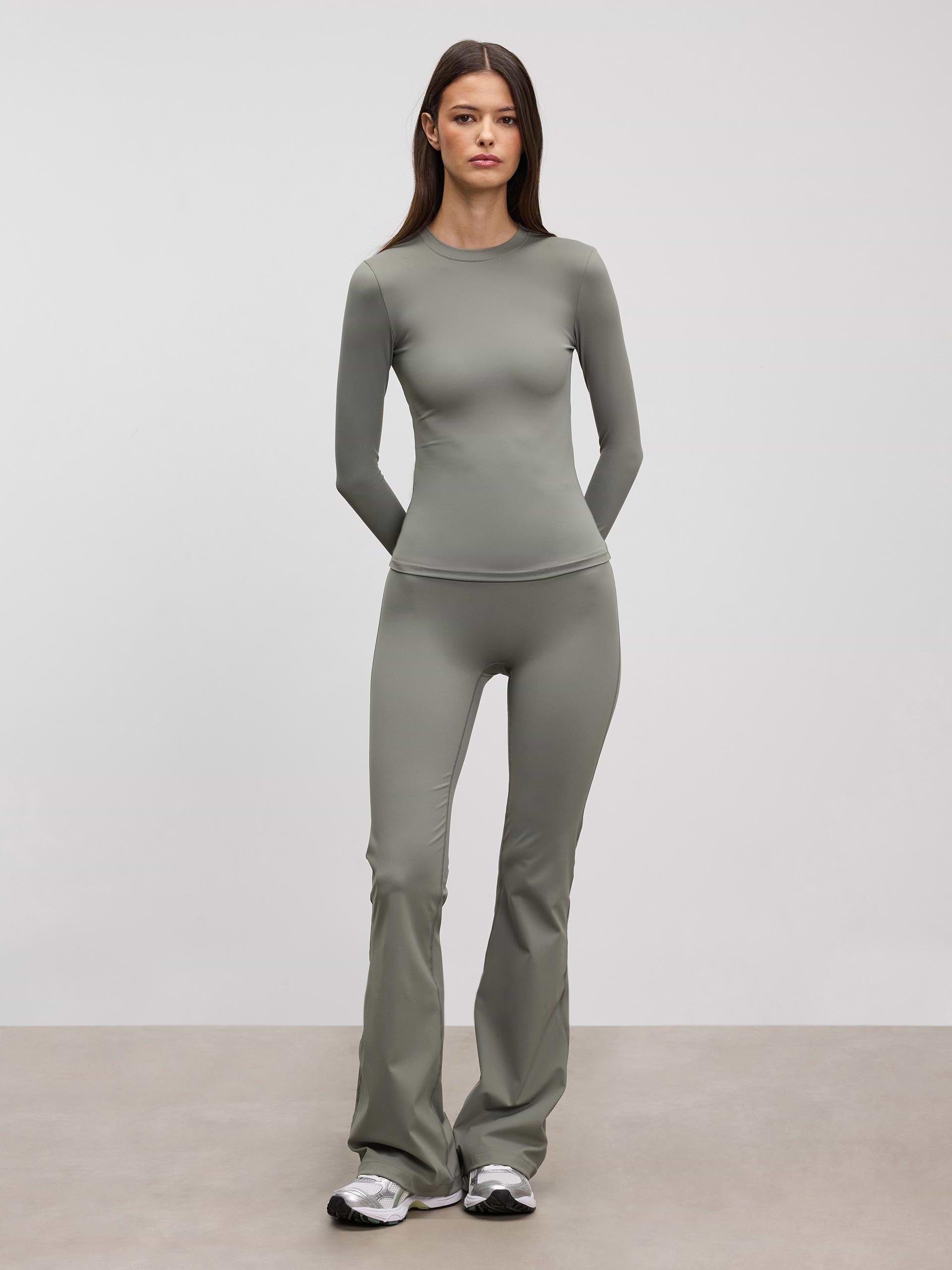 Womens Active Long Sleeve T-Shirt in Sage