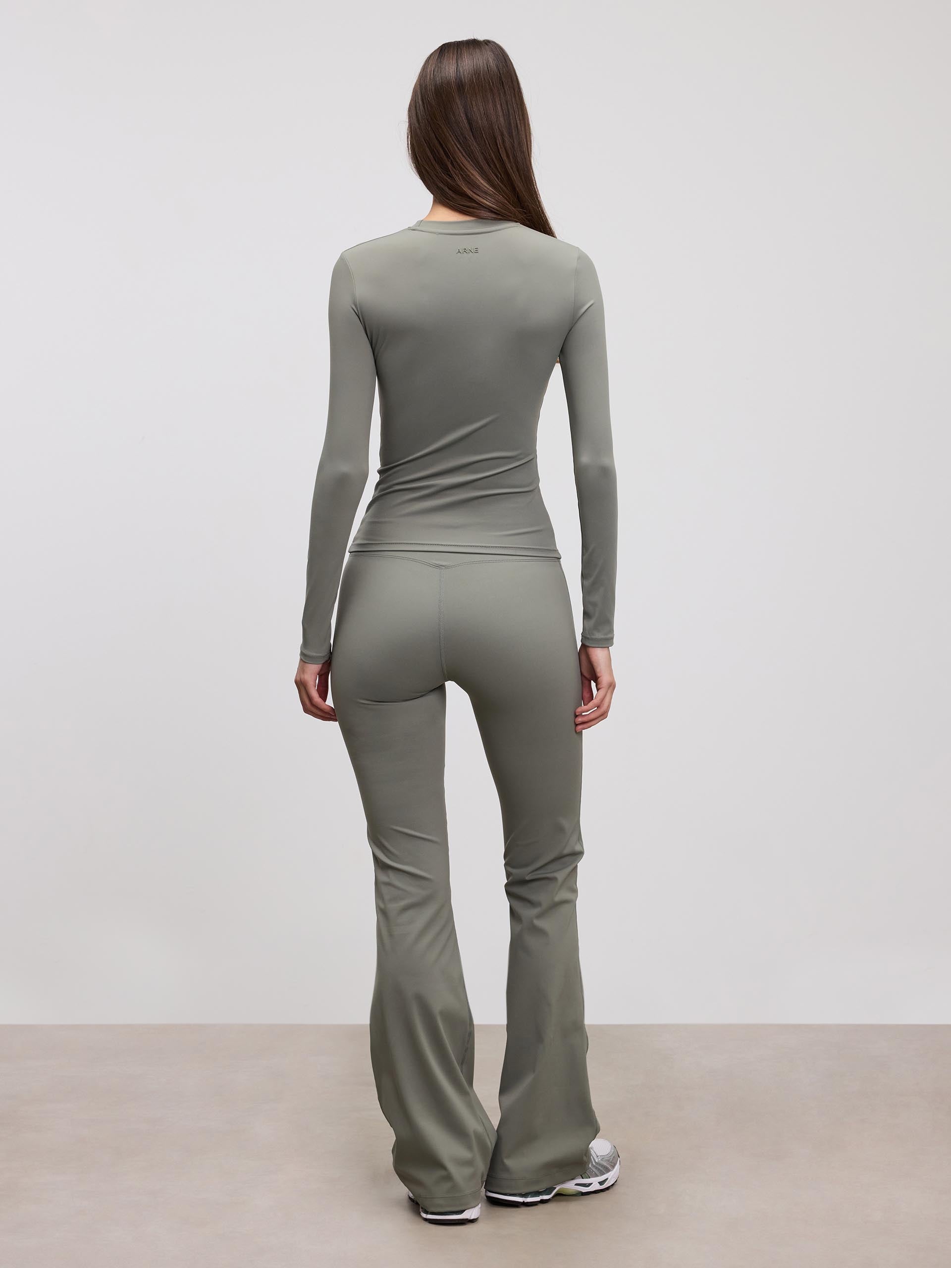 Womens Active Long Sleeve T-Shirt in Sage