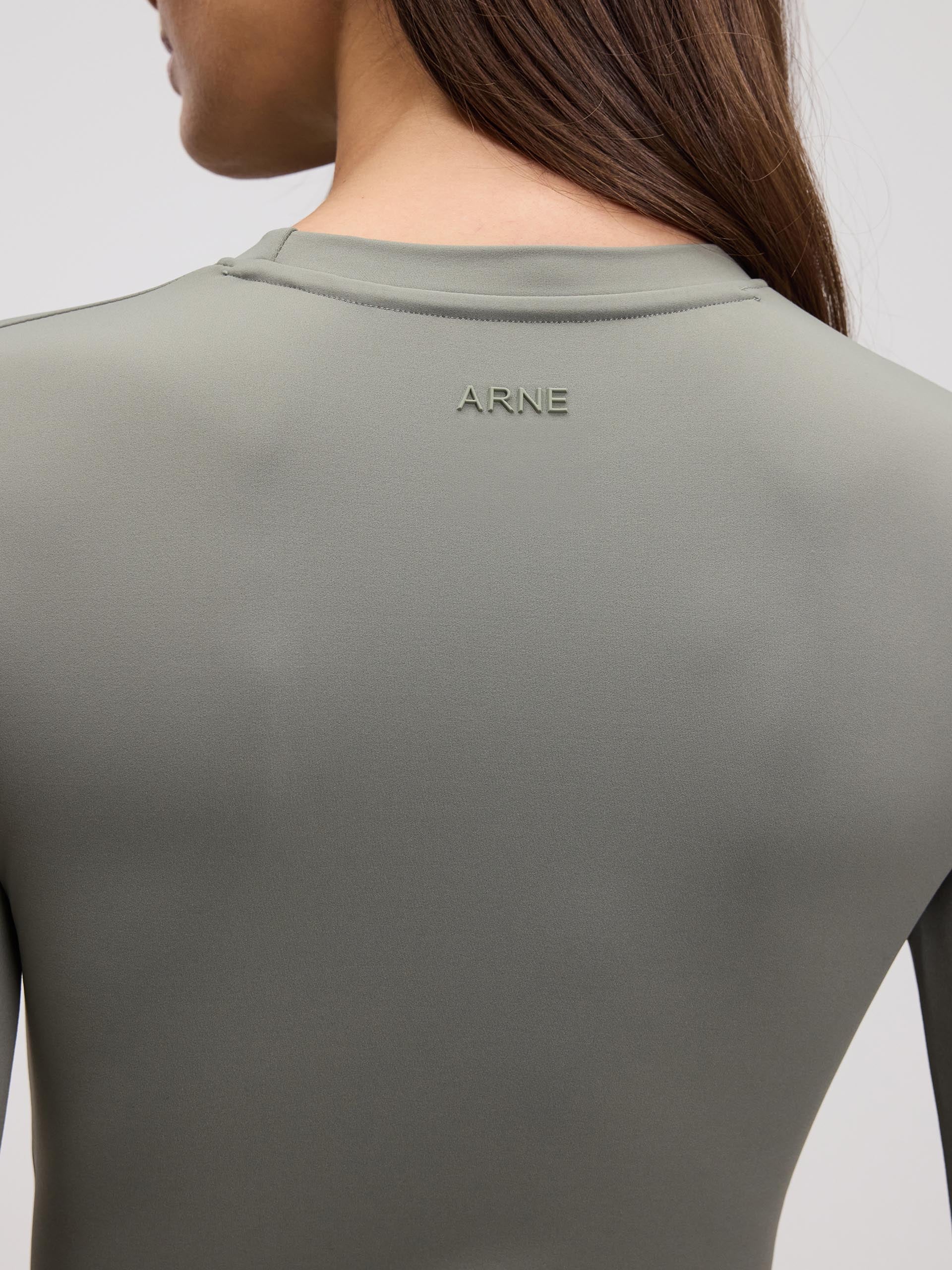 Womens Active Long Sleeve T-Shirt in Sage