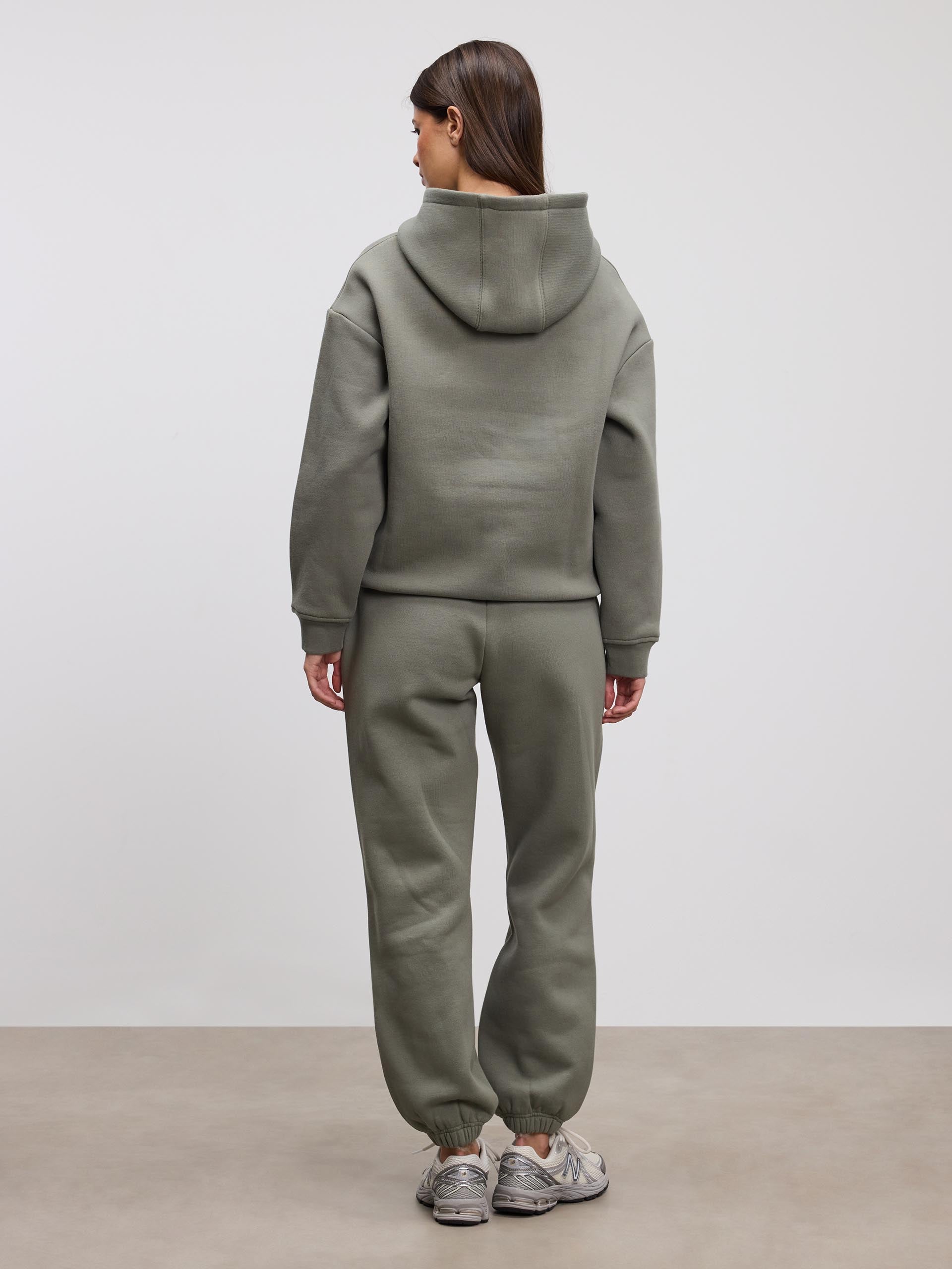 Womens Relaxed Hoodie in Sage