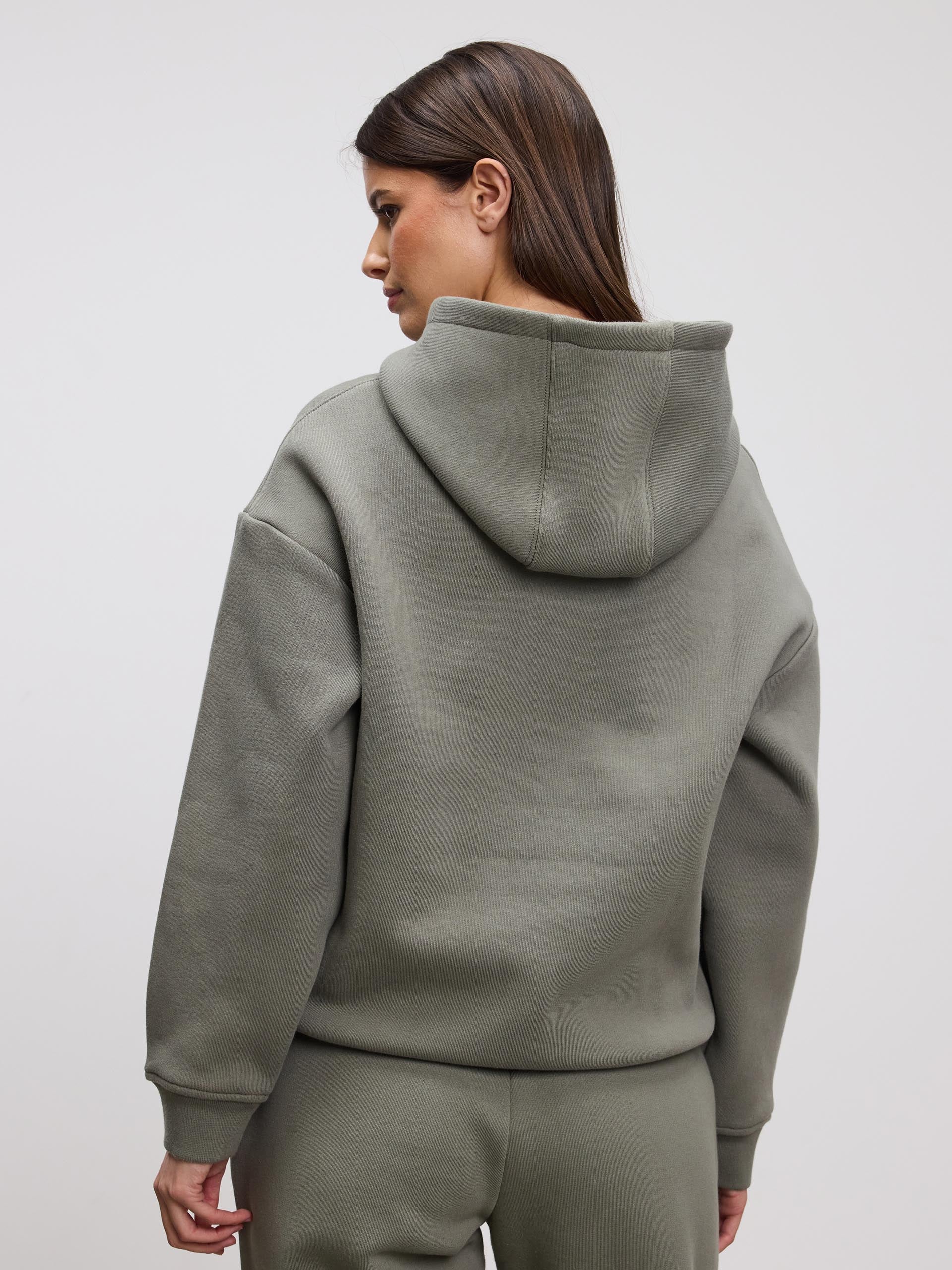 Womens Relaxed Hoodie in Sage
