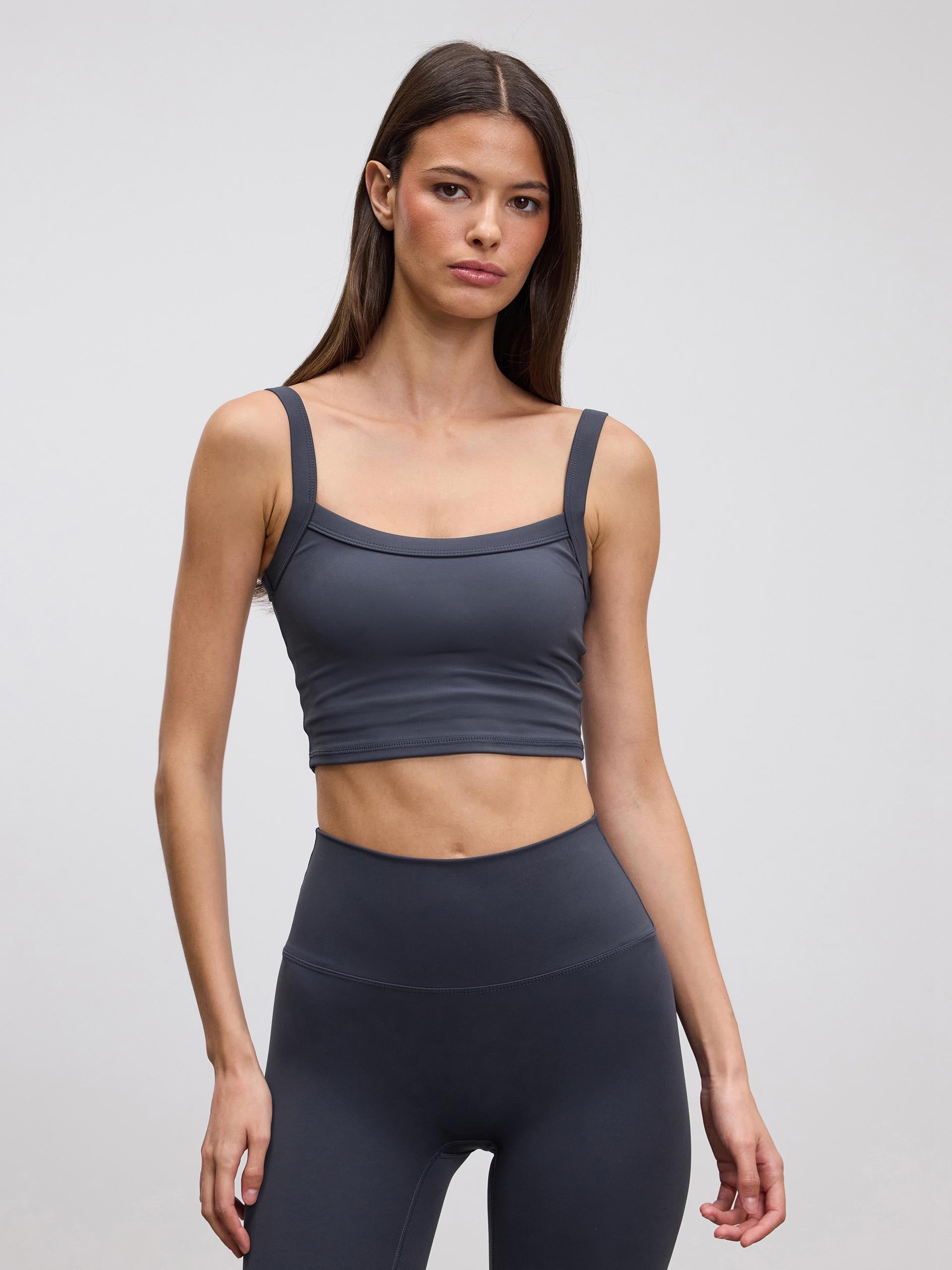 Womens Active Sports Bra in Slate Blue