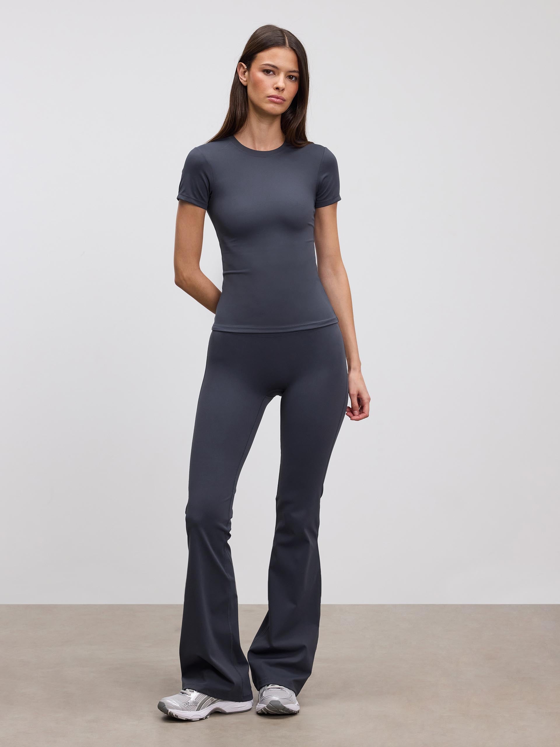 Womens Active T-Shirt in Slate Blue