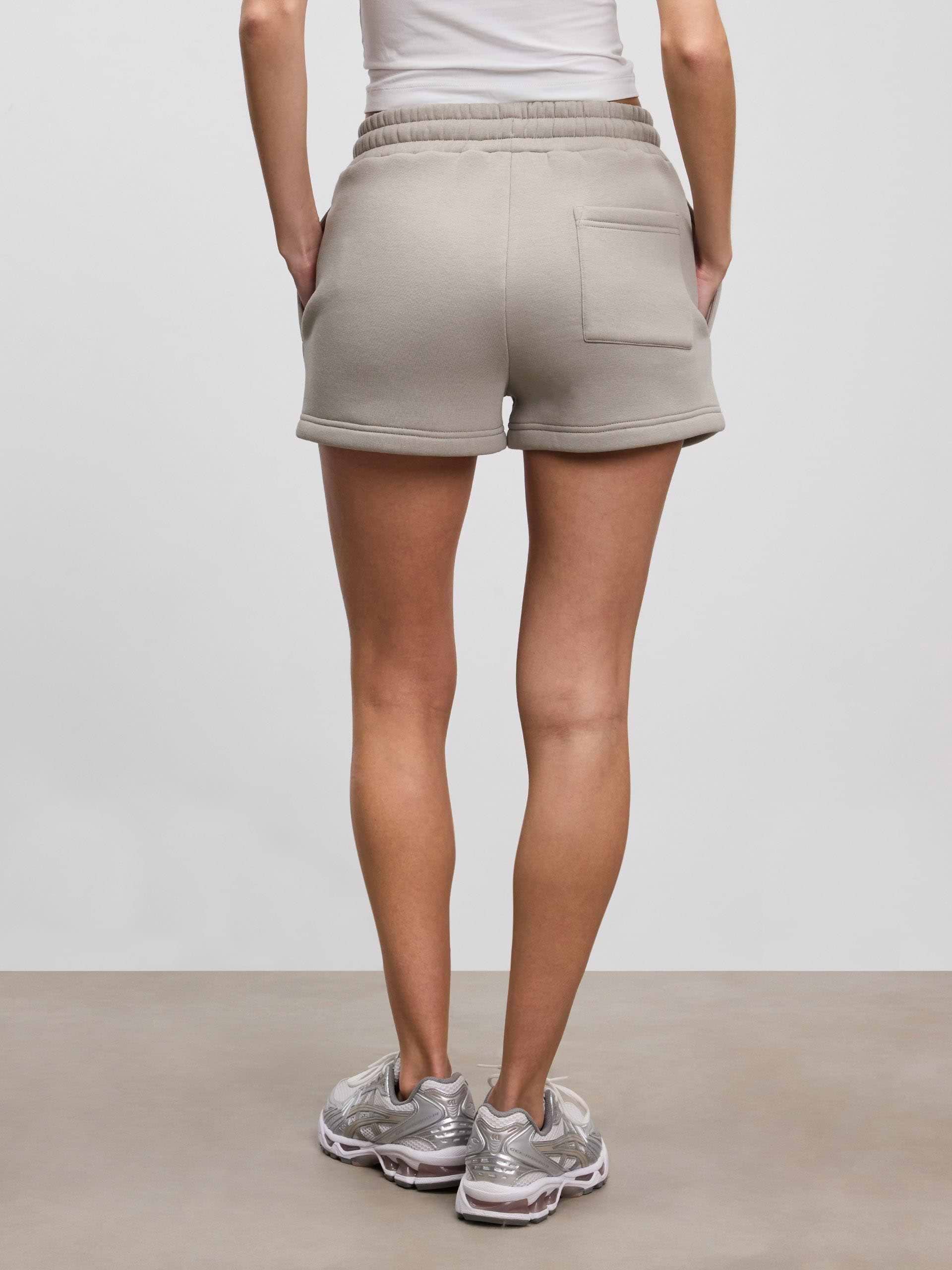 Womens Neoprene Short in Stone