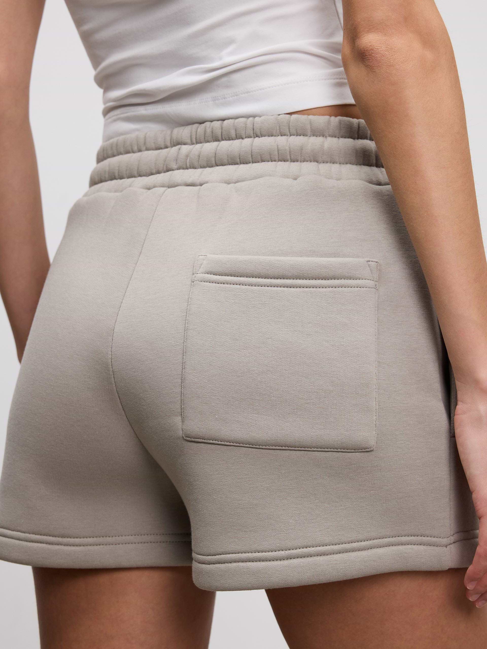 Womens Neoprene Short in Stone